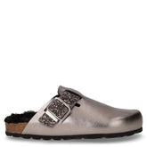 Sara ciabatta in ecopelle antracite - GRUNLAND | Boscaini Scarpe