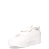 Multiflex sneaker bambina in ecopelle bianco | Boscaini Scarpe