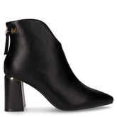 Tronchetto a punta in ecopelle nero - Tronchetti Donna | Boscaini Scarpe