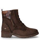 Anfibio in ecopelle con zip e borchie bronze multi | Boscaini Scarpe