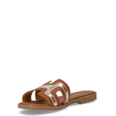 Ciabatta cuoio platino | Boscaini Scarpe