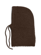 Passamontagna/balaclava in maglia marrone | Boscaini Scarpe