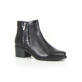 Tronchetto con zip nero - Mid Season Sale Tronchetti Donna | Boscaini Scarpe