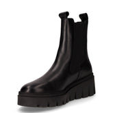 Stivaletto beatles con zeppa nero | Boscaini Scarpe
