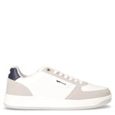 Kevin LTX sneaker in ecopelle e tessuto grigio bianco | Boscaini Scarpe
