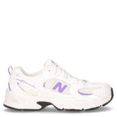 530 sneaker ragazza in pelle e tessuto bianco - NEW BALANCE | Boscaini Scarpe