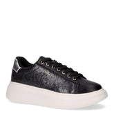Babol 01 sneaker in ecopelle con platform nero - Sneakers Donna | Boscaini Scarpe