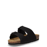 Ciabatta in ecopelle nero | Boscaini Scarpe