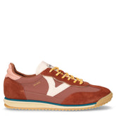 Sneaker in pelle e tessuto terra | Boscaini Scarpe