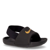 Kawa Slide ciabatta in gomma bambino nero oro | Boscaini Scarpe