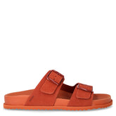 Sandybett ciabatta in pelle mattone | Boscaini Scarpe