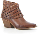 Stivaletto camperos a punta con tacco cuoio - Mid Season Sale Stivaletti Donna | Boscaini Scarpe