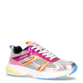 Sneaker in tessuto ed ecopellle fuxia multicolor - REFRESH DONNA | Boscaini Scarpe