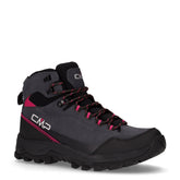 Myzar mid scarpa da trekking in pelle e tessuto grigio fuxia - Scarpe Trekking Donna | Boscaini Scarpe