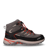 Rigel 2.0 Mid wp scarponcino da trekking in pelle scamosciata e tessuto bambino grigio | Boscaini Scarpe