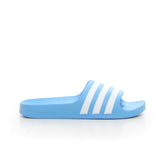 Adilette Aqua ciabatta di gomma ragazzo blue white - Ciabatte Bambino | Boscaini Scarpe