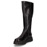 Stivale in ecopelle con zip nero | Boscaini Scarpe