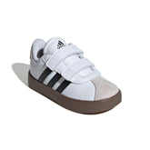Vl Court 3.0 sneaker in ecopelle bambino bianco nero | Boscaini Scarpe