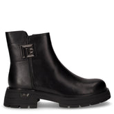 Stivaletto in pelle con zip nero - Scarpe Donna | Boscaini Scarpe