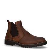 Stivaletto beatles in pelle marrone | Boscaini Scarpe