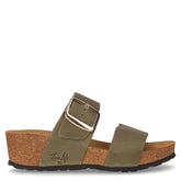 Ciabatta con zeppa bosco - Mules | Boscaini Scarpe