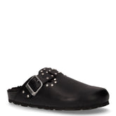 Sara ciabatta in ecopelle nero - GRUNLAND | Boscaini Scarpe