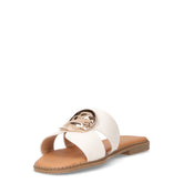 Ciabatta in ecopelle bianco | Boscaini Scarpe