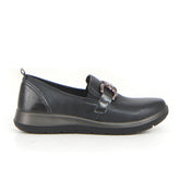 Mocassino con staffa nero - Mid Season Sale Mocassini Donna | Boscaini Scarpe