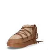 Stivaletto caldo in tessuto cammello | Boscaini Scarpe