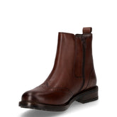 Stivaletto in pelle stile inglese marrone | Boscaini Scarpe