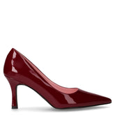 Décolleté in ecopelle bordeaux | Boscaini Scarpe