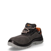 Rotational S1P SRC scarpa antinfortunistica in pelle antracite arancione | Boscaini Scarpe