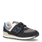 574 sneaker bambino in pelle nero - NEW BALANCE | Boscaini Scarpe
