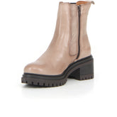 Stivaletto con tacco beige | Boscaini Scarpe