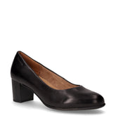 Décolleté in pelle nero | Boscaini Scarpe