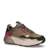 Groove Jungle sneaker in pelle verde foresta - Sneakers Donna | Boscaini Scarpe