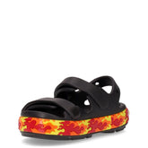 Crocband Cruiser Flames sandalo di gomma bambino black | Boscaini Scarpe
