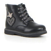 Anfibio con zip bambina black - Mid Season Sale Bambino | Boscaini Scarpe
