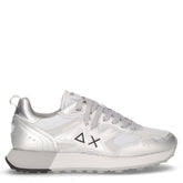 Jaki 2.0 sneaker in pelle e tessuto argento | Boscaini Scarpe