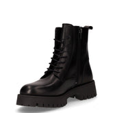 Anfibio in pelle con zip nero | Boscaini Scarpe