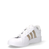 GRAND COURT BASE 3.0 sneakers in ecopelle e tessuto bianco beige | Boscaini Scarpe