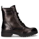 Anfibio in ecopelle con zip nero - TAMARIS | Boscaini Scarpe