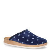 Ciabatta in tessuto blu - Ciabatte Donna | Boscaini Scarpe
