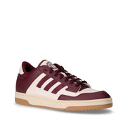 Rapid Court Low sneaker in ecopelle bianco bordeaux | Boscaini Scarpe