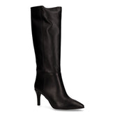 Stivale con tacco in pelle nero - Stivali Donna | Boscaini Scarpe