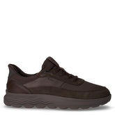 Spherica Plus sneaker in pelle ed ecopelle marrone | Boscaini Scarpe