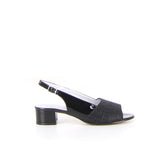 Sandalo con tacco nero - Sandali Con Tacco Donna | Boscaini Scarpe