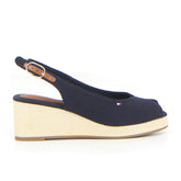 Flag Mid Wedge sandalo con zeppa space blue - Sandali Con Tacco Donna | Boscaini Scarpe