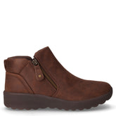 Lovely Vibe Fall In Bloom stivaletto in ecopelle cioccolato | Boscaini Scarpe
