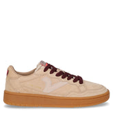 Smash sneaker in ecopelle scamosciata beige - VICTORIA | Boscaini Scarpe